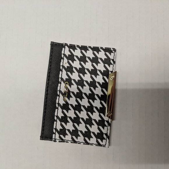 Aldo Houndstooth Cardholder - Picture 2 of 3